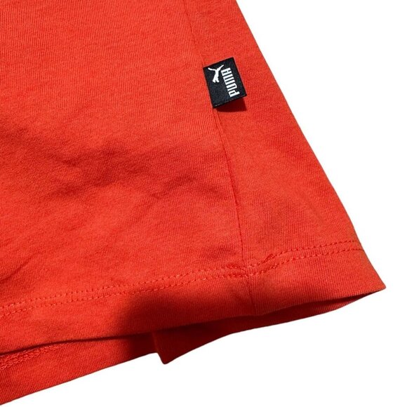 Puma Mens‎ Size M Fall Foliage Orange Graphic Crew Neck Short Sleeve T-Shirt NWT - Picture 9 of 12